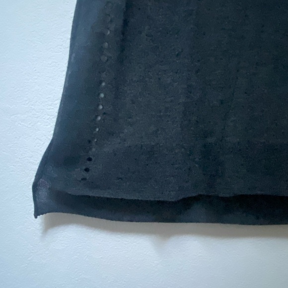 Italian Designer Falconeri Gray  Short Sleeve Knit Dress - Picture 6 of 8